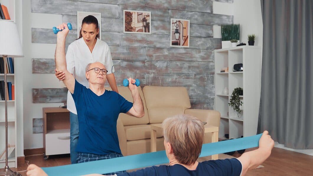Physical therapy at home — in-home care service